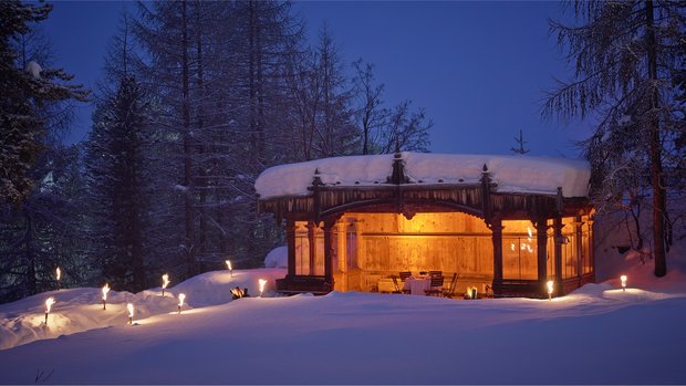Strauss-Pavillon, Winter